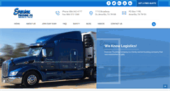 Desktop Screenshot of evensontrucking.com